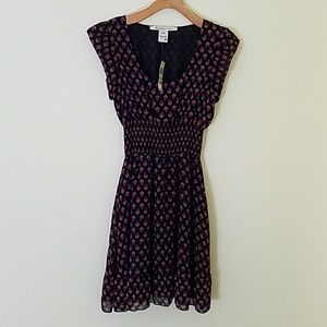 American Rag Cie Dress  Size M Printed Smocked